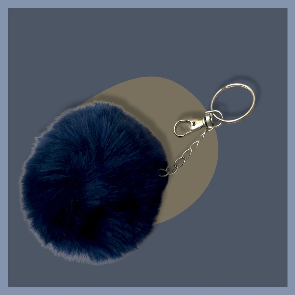 Puffball keychain
